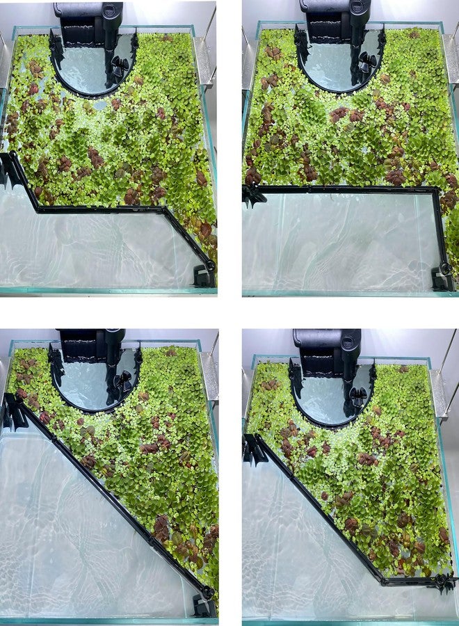 Switior Floating Plant Corral for Aquarium, Fish Tank Accessories to Separate Floating Plants, Automatically Adjusts Height with Water Level, Suitable for All Floating Plants and All Aquariums (Style 1) - Image 5